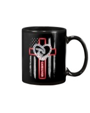 Proud American Caregiver Flag Mug thumbnail