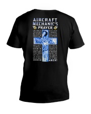 Aircraft Mechanic Prayer V-Neck T-Shirt thumbnail