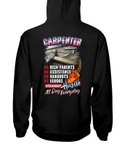 Carpenter: Straight hustle all day every day Hooded Sweatshirt tile