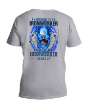Until the real Ironworker shows up V-Neck T-Shirt thumbnail
