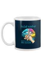 Postal Worker Notices more than you realize Mug tile