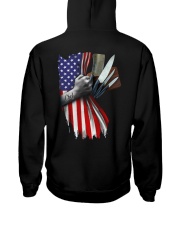 Chef US Flag Hooded Sweatshirt back