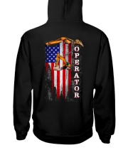 Proud American Operator Flag Hooded Sweatshirt tile