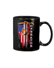 Proud American Operator Flag Mug tile