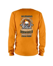 Ironworker: Annoy at your own risk Long Sleeve Tee thumbnail