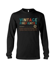 Vintage Firefighter Long Sleeve Tee thumbnail