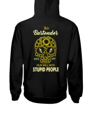 Bartender doesn't Play with Stupid People Hooded Sweatshirt thumbnail