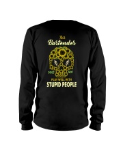 Bartender doesn't Play with Stupid People Long Sleeve Tee thumbnail