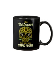 Bartender doesn't Play with Stupid People Mug thumbnail