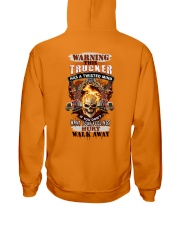 This Trucker has a twisted mind Hooded Sweatshirt tile