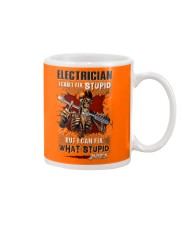 Electrician: I can fix what stupid does Mug tile