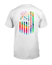 Proud Electrician Tie Dye US Flag Classic T-Shirt thumbnail