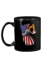 Operating Engineer US Flag Mug tile