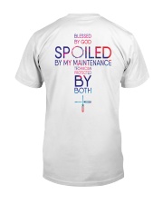 Protected by God and Maintenance Technician Classic T-Shirt back
