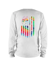 Trucker's Wife Tie Dye US Flag Long Sleeve Tee thumbnail