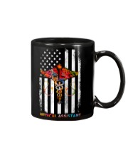 Proud American Medical Assistant Colourful Flag Mug thumbnail