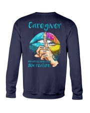 Caregiver Notices more than you realize Crewneck Sweatshirt thumbnail