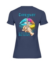 Caregiver Notices more than you realize Premium Fit Ladies Tee thumbnail
