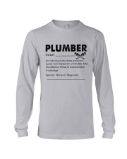 Plumber dictionary Long Sleeve Tee tile
