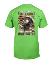 Strongest men become Firefighters Classic T-Shirt back