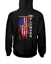 Proud American Plumber Flag Hooded Sweatshirt thumbnail