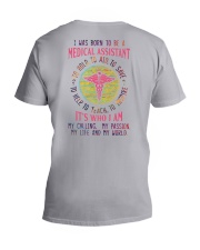 I was born to be a Medical Assistant V-Neck T-Shirt thumbnail