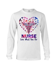 Nurse Love what you do Long Sleeve Tee tile