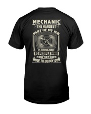 Hardest part of my job Mechanic shirt Premium Fit Mens Tee thumbnail