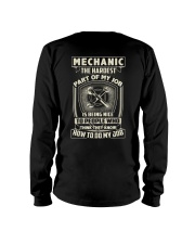 Hardest part of my job Mechanic shirt Long Sleeve Tee thumbnail