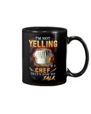 I am not yelling that's how Chef's talk Mug tile