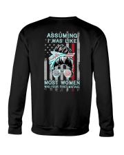 Firefighter: Not like most women Crewneck Sweatshirt tile