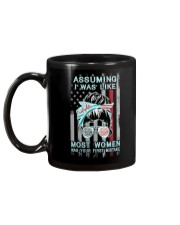 Firefighter: Not like most women Mug tile