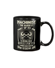 Machinist: Hardest part of my job Mug tile