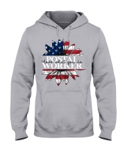 Postal Worker love what you do Hooded Sweatshirt tile