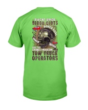 Strongest men become Tow Truck Operators Classic T-Shirt back