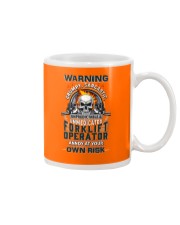 Forklift Operator: Annoy at your own risk Mug thumbnail