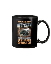 This Oldman show you How to be Tow Truck Operator Mug tile