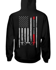 Proud American Medical Assistant Flag Hooded Sweatshirt thumbnail