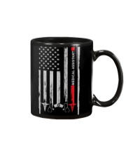 Proud American Medical Assistant Flag Mug thumbnail