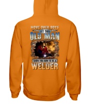 This Old man Show you How to be Welder Hooded Sweatshirt tile