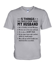 5 things you should know about my Mechanic V-Neck T-Shirt tile