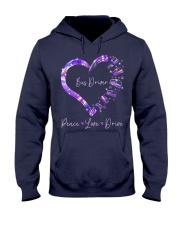 Peace Love Bus Driver Hooded Sweatshirt tile