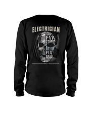 Electrician: I can fix what stupid does Long Sleeve Tee thumbnail