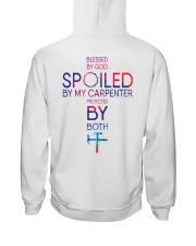 Protected by God and Carpenter Hooded Sweatshirt thumbnail