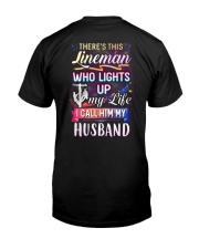 There's this Lineman who lights up my life Premium Fit Mens Tee tile