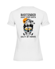 Bartender Salty by Choice Premium Fit Ladies Tee thumbnail