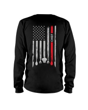 Proud American Chef Flag Long Sleeve Tee thumbnail