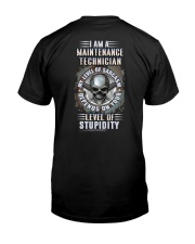 Awesome Maintenance Technician Classic T-Shirt back