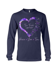 Peace Love Tow Truck Operator Long Sleeve Tee thumbnail