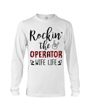 Rockin the Operator Wife Life Long Sleeve Tee thumbnail